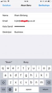 Cara Setting Email IMAP SMTP POP3 Di Iphone