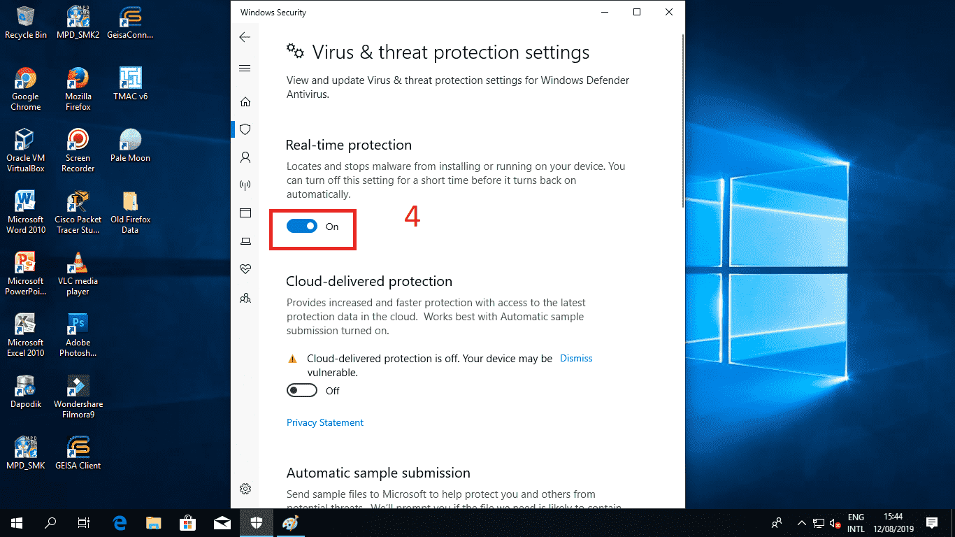 cara mematikan windows defender cara mematikan windows defender