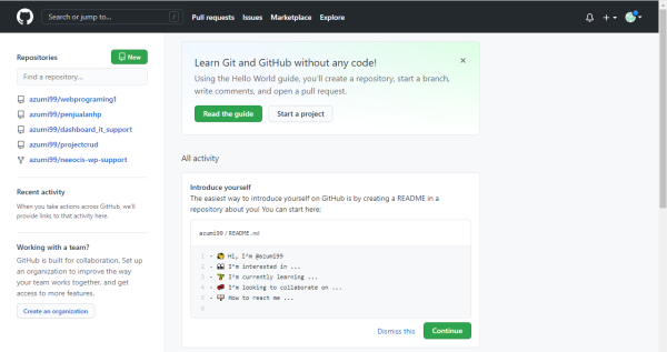 Cara Menggunakan Git Untuk Push Project Codingan Ke Repository Github ...